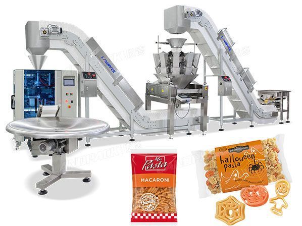 Автоматическая машина упаковки мешков зерна с Weigher Multihead и транспортером 2