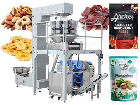 Автоматическая мини-машина для упаковки вяленой говядины Doypack Machine
