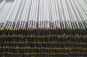 Продаем б/у комплектную линию по производству сварочных электродов